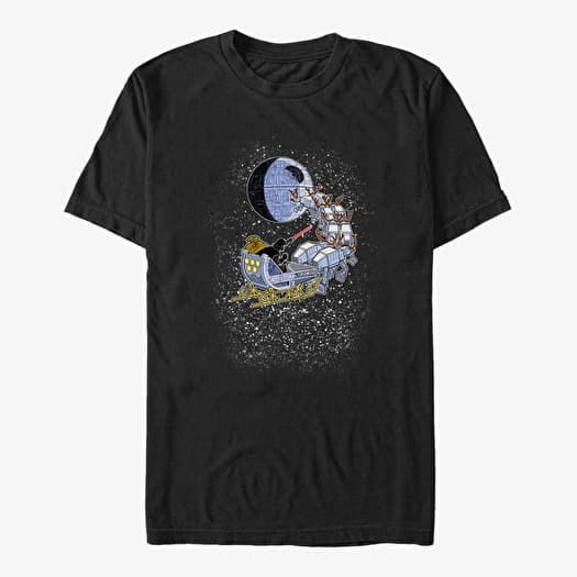 Tricou Merch Star Wars: Classic - Vader Through The Snow Unisex T-Shirt Black
