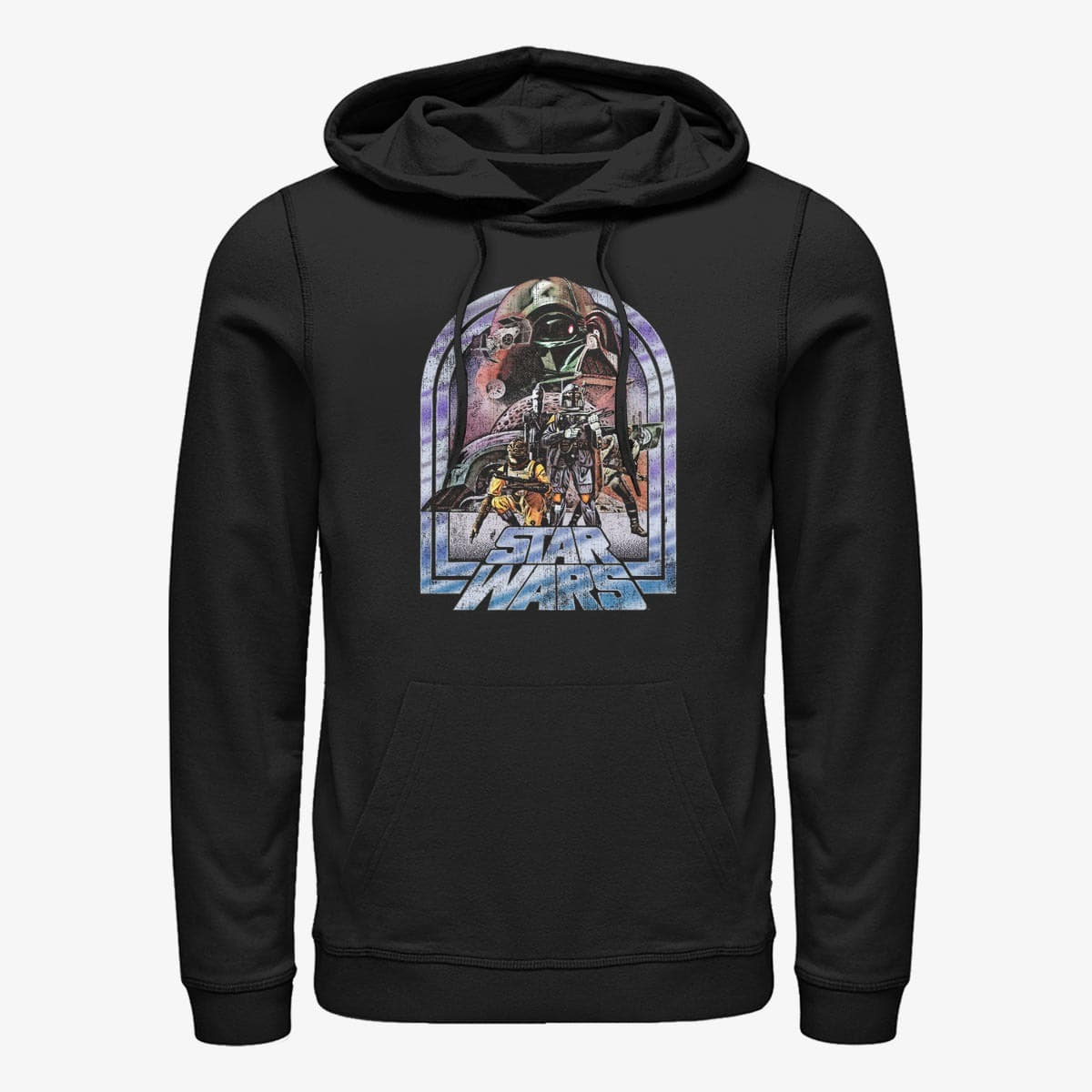 Hættetrøjer og sweatshirts Merch Star Wars - Back-Up Squad Unisex Hoodie Black