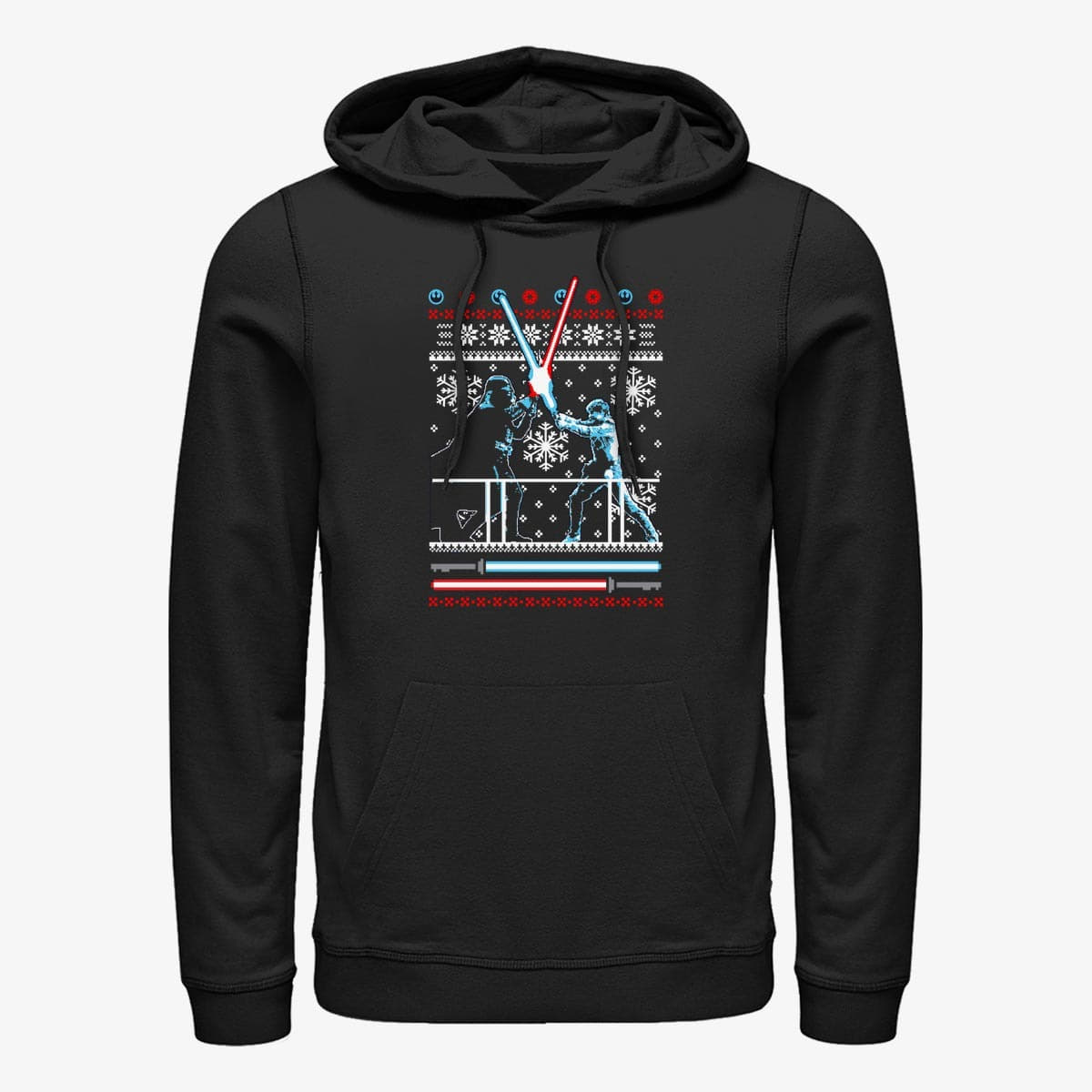 Dukserice Merch Star Wars: Classic - Ugly Feud Unisex Hoodie Black