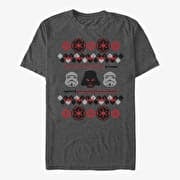 Merch Star Wars: Classic - Empire Holiday Unisex T-Shirt Dark Heather Grey