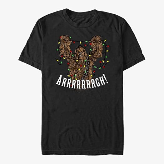 T-shirt Merch Star Wars: Classic - Wookie Tree Unisex T-Shirt Black