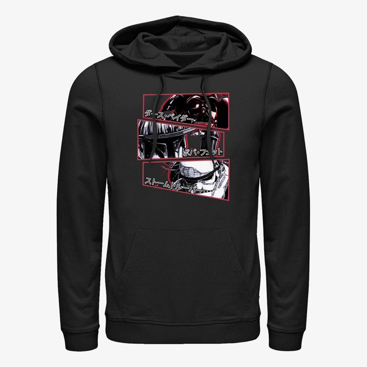Суичърти Merch Star Wars: Visions - STV StackedPanels Unisex Hoodie Black