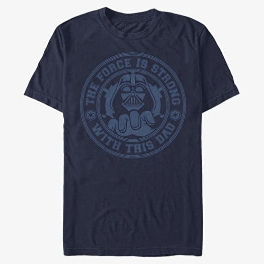 T-shirt Merch Star Wars: Classic - Vader Dad Unisex T-Shirt Navy Blue