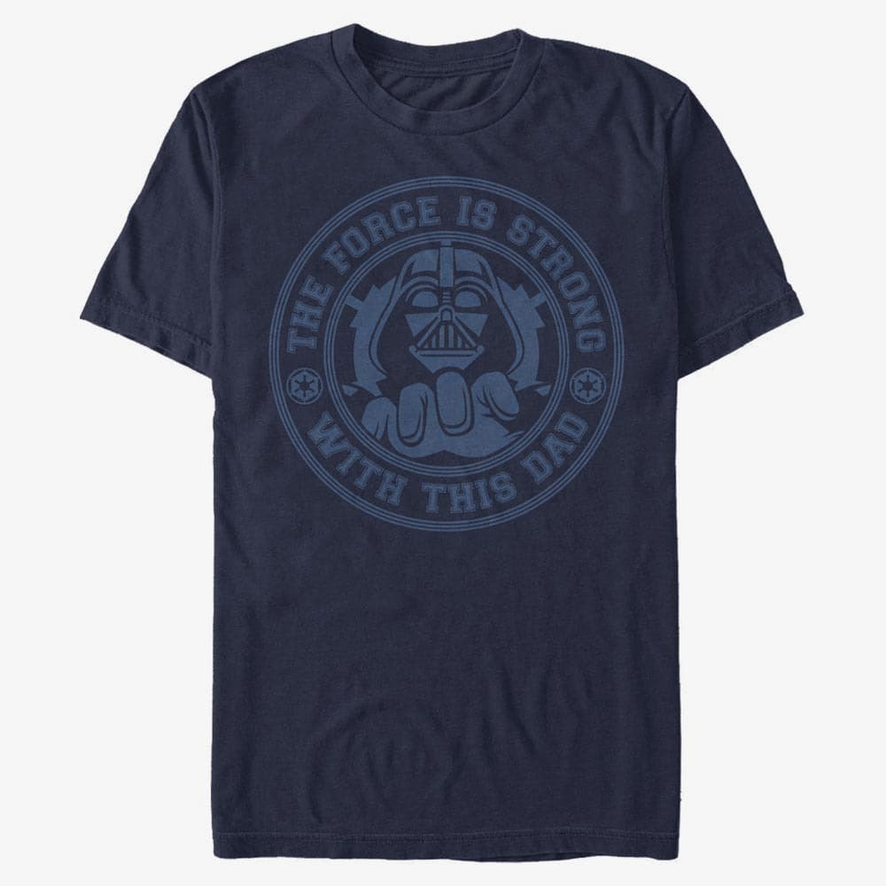 T-shirts Merch Star Wars: Classic - Vader Dad Unisex T-Shirt Navy Blue