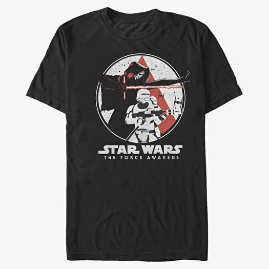 T-shirt Merch Star Wars: Episode 7 - Circle Awakens Unisex T-Shirt Black
