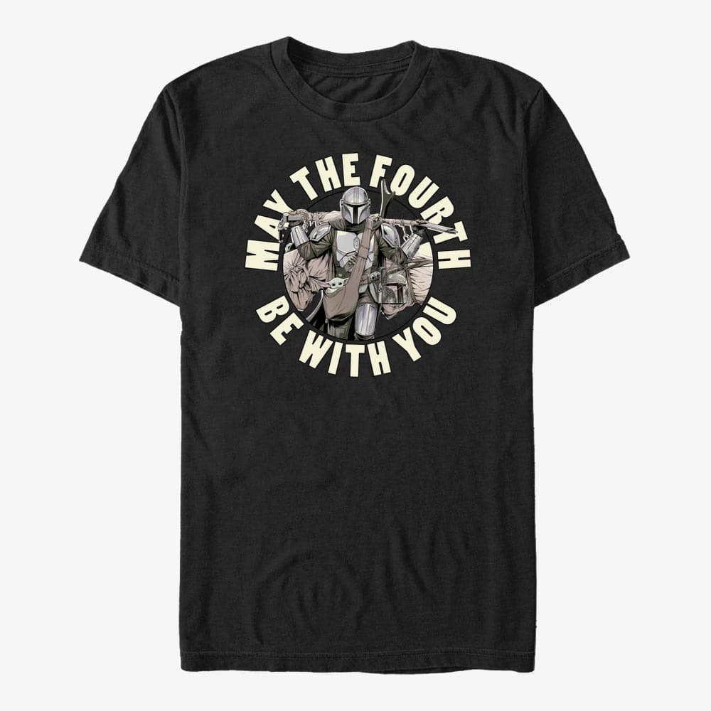 T-shirts Merch Star Wars: The Mandalorian - May Mando Unisex T-Shirt Black