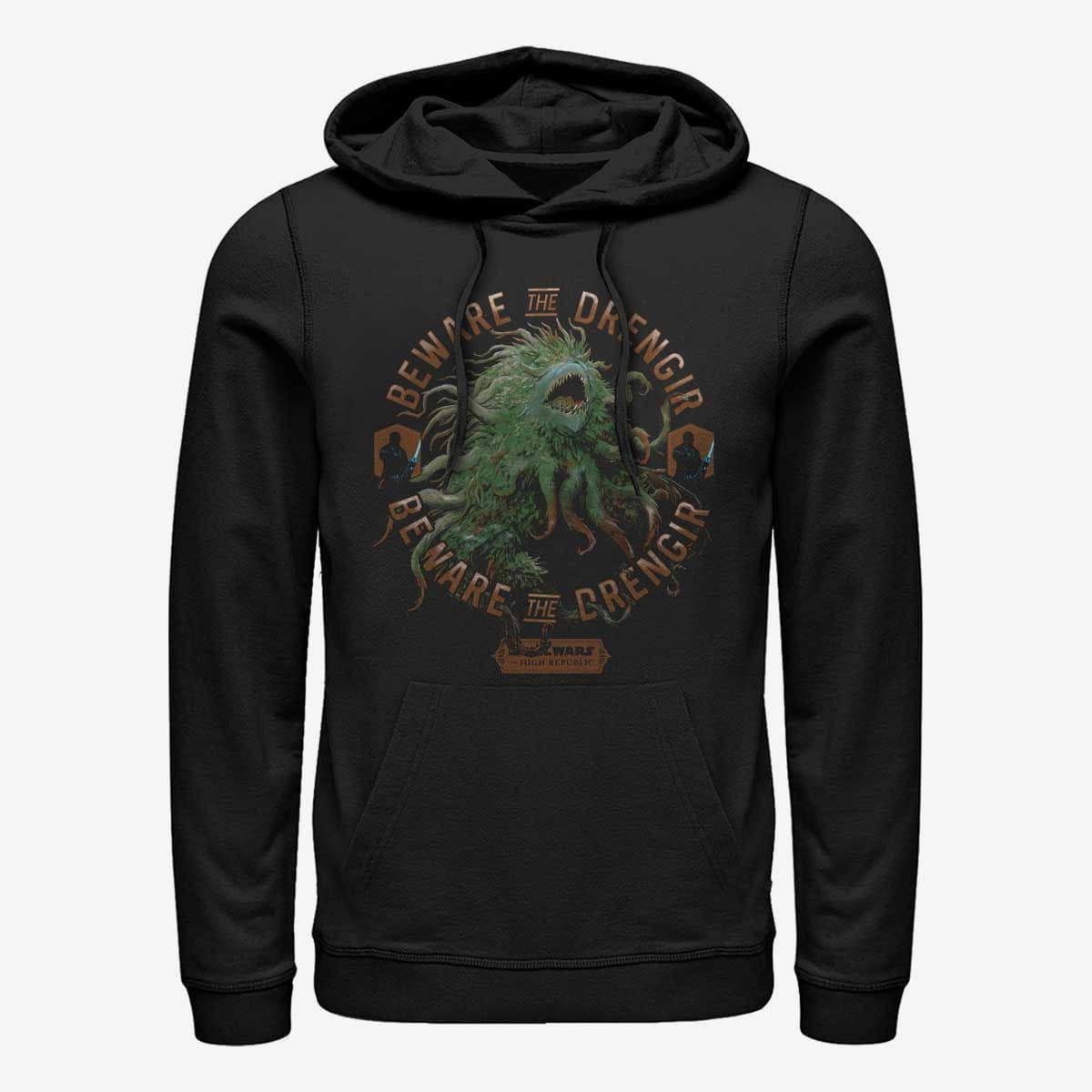 Hættetrøjer og sweatshirts Merch Star Wars: High Republic - Beware Drengir Unisex Hoodie Black