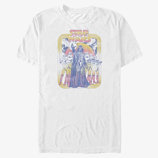 T-shirt Merch Star Wars - Pop Troops Unisex T-Shirt White