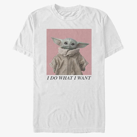 T-shirt Merch Star Wars: The Mandalorian - Sassy Baby Unisex T-Shirt White