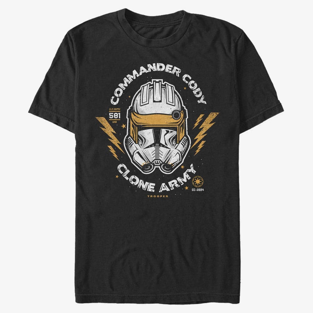 Тениски Merch Star Wars: Clone Wars - Cody Unisex T-Shirt Black