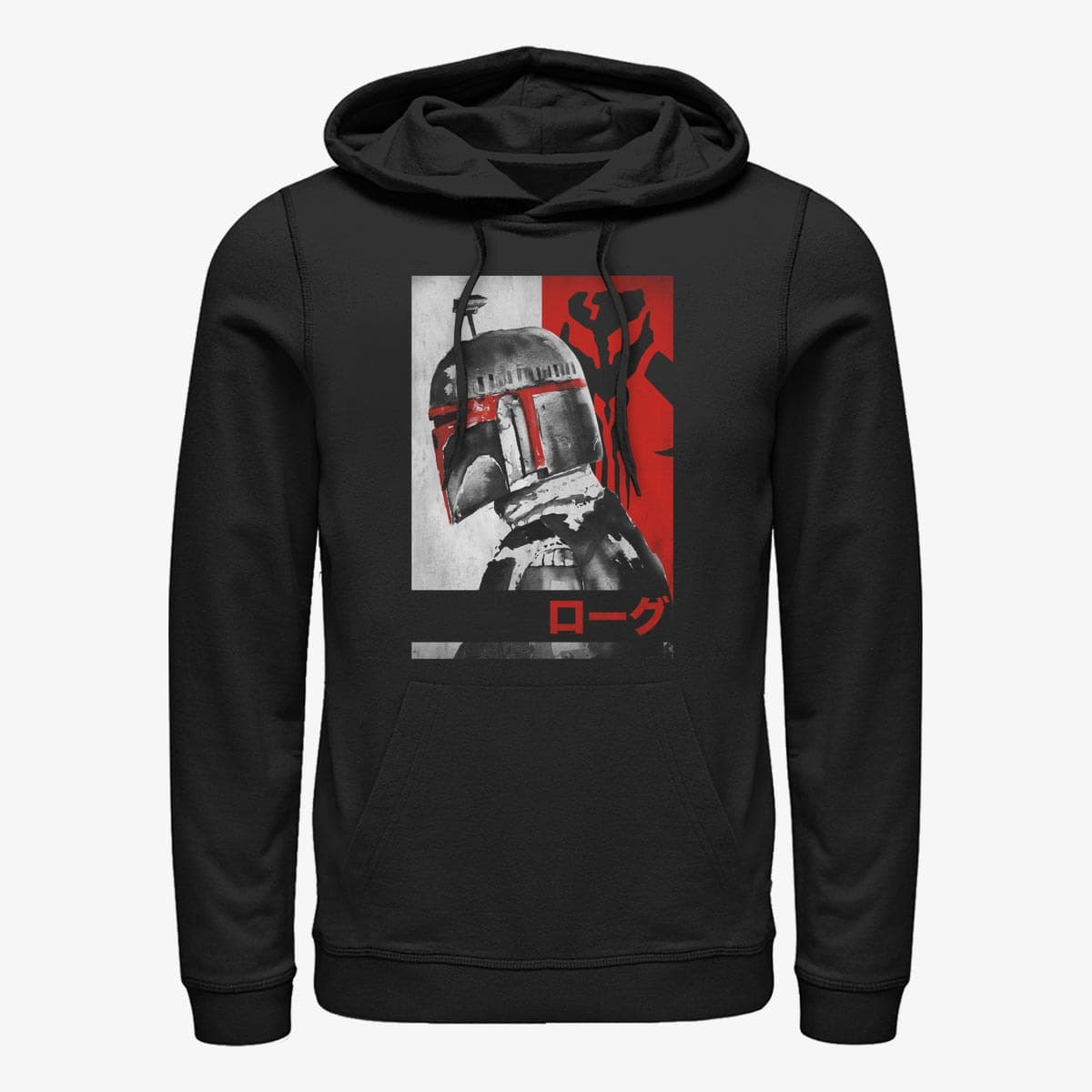 Puloverji   Merch Star Wars - Ink And Fett Unisex Hoodie Black