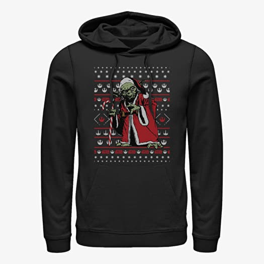 Bluza Merch Star Wars: Classic - Santa Yoda Unisex Hoodie Black