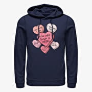 Merch Star Wars: Classic - Candy Hearts Unisex Hoodie Navy Blue
