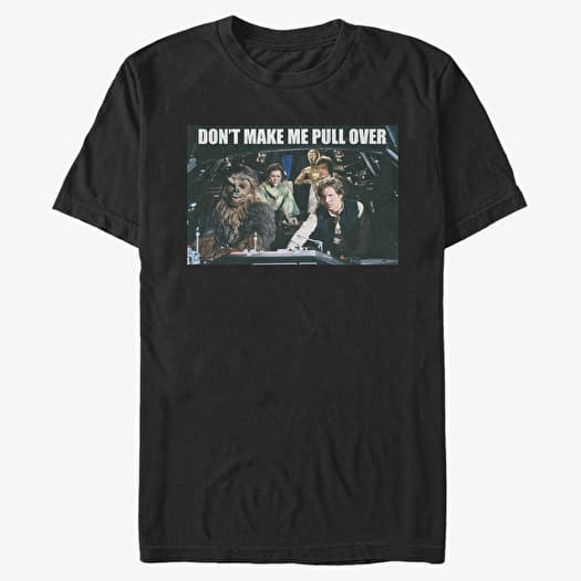 T-shirt Merch Star Wars: Classic - Pull Over Unisex T-Shirt Black
