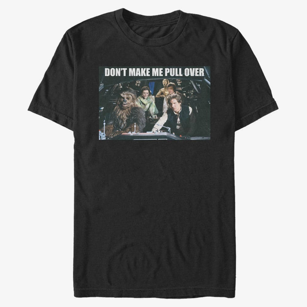 Тениски Merch Star Wars: Classic - Pull Over Unisex T-Shirt Black