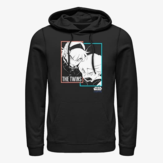 Merch Star Wars: Visions - Twins Shout Unisex Hoodie Black