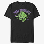Merch Star Wars - Yoda Spooky Unisex T-Shirt Black