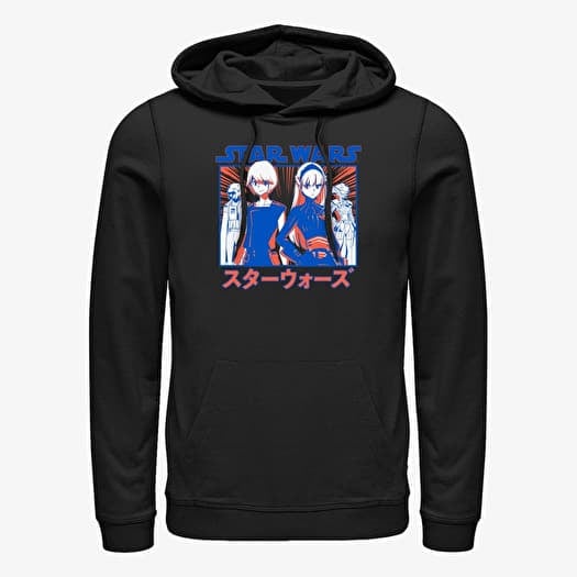 Merch Star Wars: Visions - Twins Anime Unisex Hoodie Black