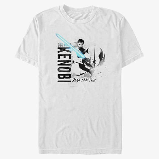 T-shirt Merch Star Wars: Clone Wars - Obi Collage Unisex T-Shirt White