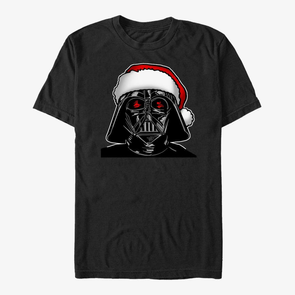 T-shirts Merch Star Wars: Classic - Santa Darth JCP Unisex T-Shirt Black