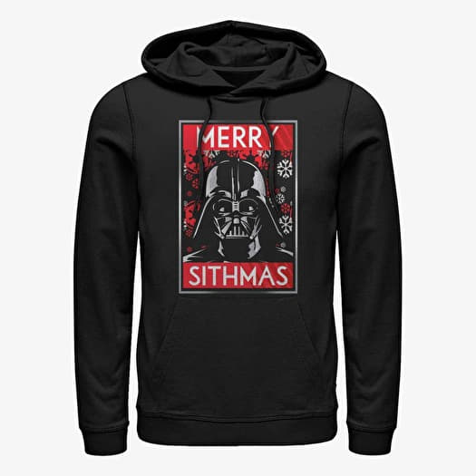 Mikina Merch Star Wars: Classic - Sithmas Vader Unisex Hoodie Black