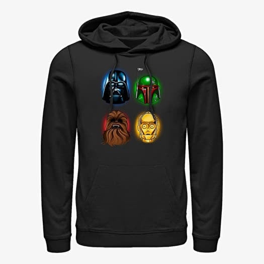Sweatshirt Merch Star Wars - Classic Airbrush Unisex Hoodie Black