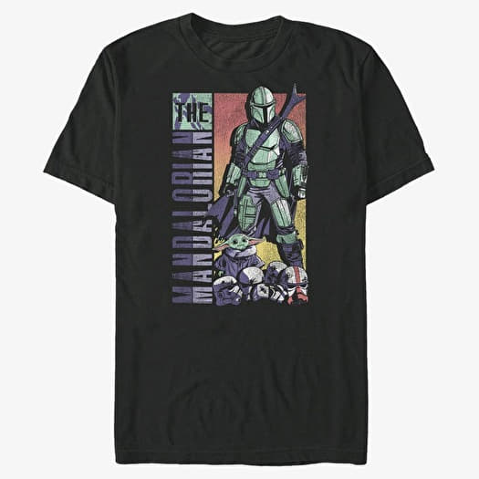 T-shirt Merch Star Wars: The Mandalorian - Fallen Trooper Unisex T-Shirt Black