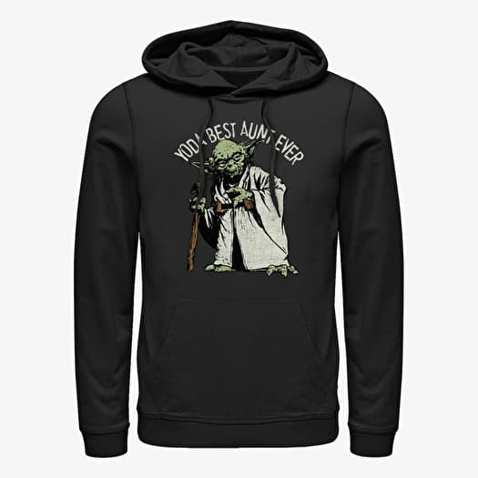 Sweatshirt Merch Star Wars: Classic - Green Aunt Unisex Hoodie Black