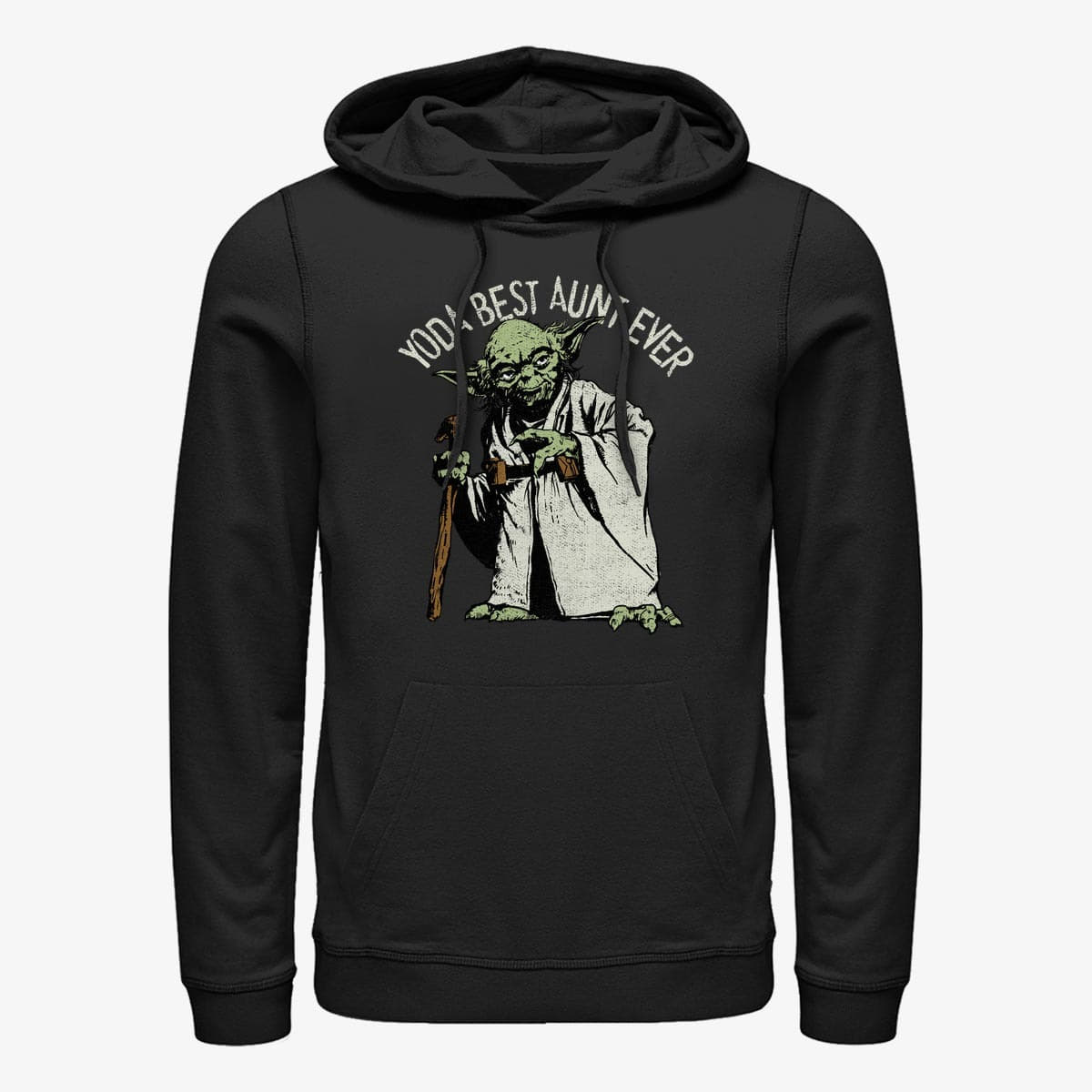 Hættetrøjer og sweatshirts Merch Star Wars: Classic - Green Aunt Unisex Hoodie Black