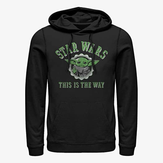 Sweatshirt Merch Star Wars: Mandalorian - Varsity Child Unisex Hoodie Black