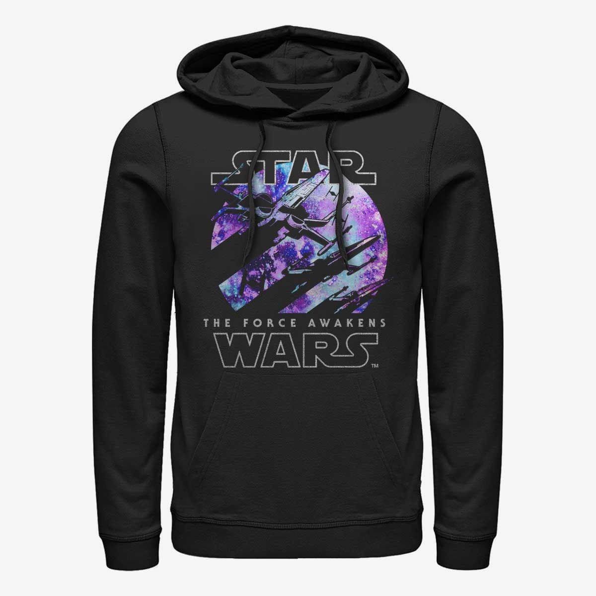 Hættetrøjer og sweatshirts Merch Star Wars: Episode 7 - Galactic Unisex Hoodie Black