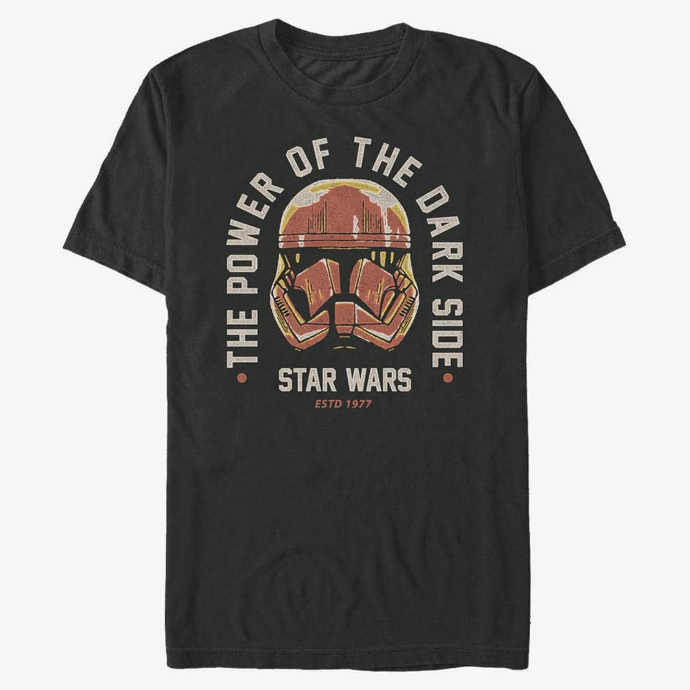Majice Merch Star Wars: The Rise of Skywalker - Dark Side Power Unisex T-Shirt Black