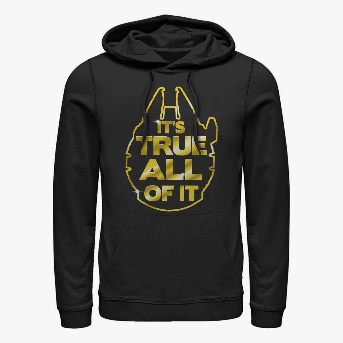 Суитчъри Merch Star Wars: Episode 7 - Golden Truth Unisex Hoodie Black