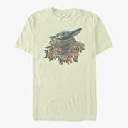 Merch Star Wars: The Mandalorian - FLOWER CHILD Unisex T-Shirt Natural