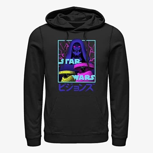 Felpa Merch Star Wars: Visions - Metal Faces Unisex Hoodie Black