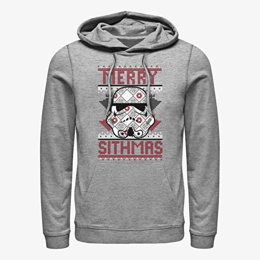 Sweatshirt Merch Star Wars: Classic - Sith Sweater Unisex Hoodie Heather Grey