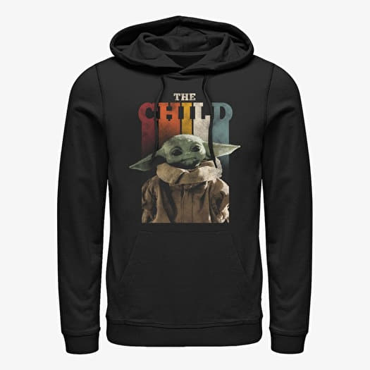 Merch Star Wars: The Mandalorian - CHILD Unisex Hoodie Black