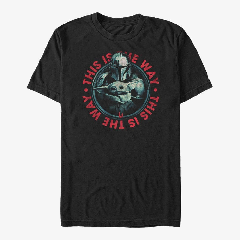 T-shirts Merch Star Wars: The Mandalorian - Madeworn Duo Unisex T-Shirt Black