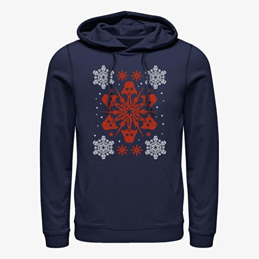 Merch Star Wars - Vader Holiday Unisex Hoodie Navy Blue