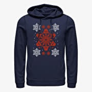 Merch Star Wars - Vader Holiday Unisex Hoodie Navy Blue