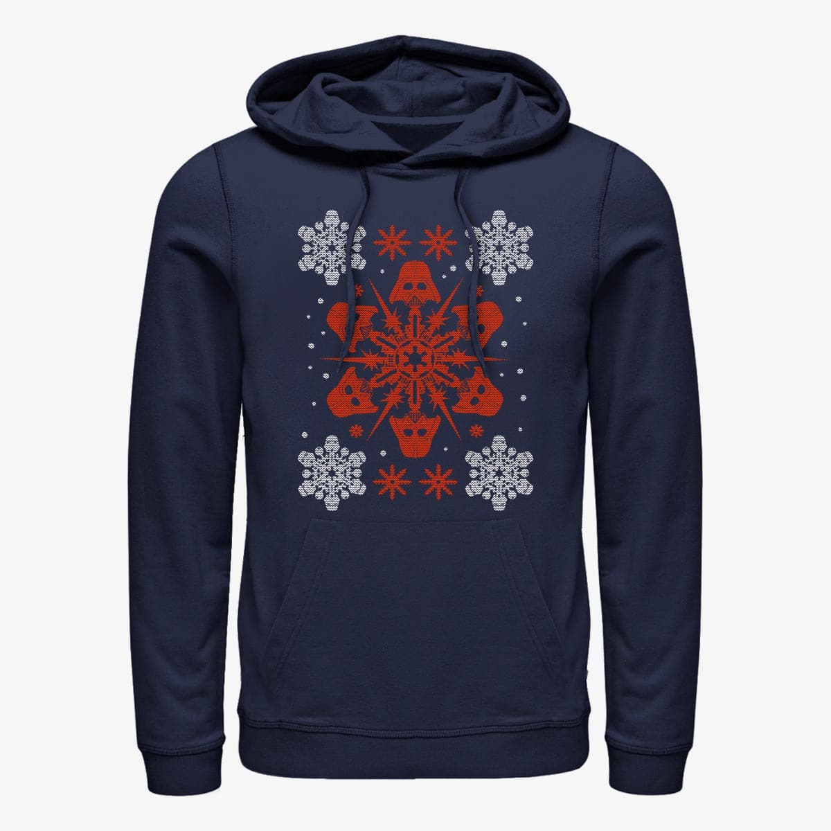 Суитчъри Merch Star Wars - Vader Holiday Unisex Hoodie Navy Blue