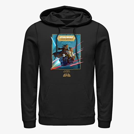 Sweatshirt Merch Star Wars The High Republic Jedi - Crashpoint Unisex Hoodie Black