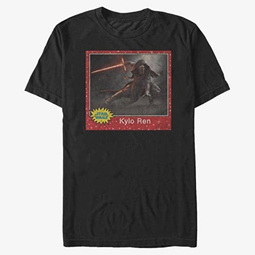 T-shirt Merch Star Wars: Episode 7 - Kylo Ren Bubble Unisex T-Shirt Black