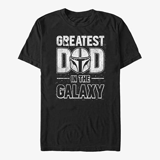 T-shirt Merch Star Wars - Galaxy Best Dad Unisex T-Shirt Black