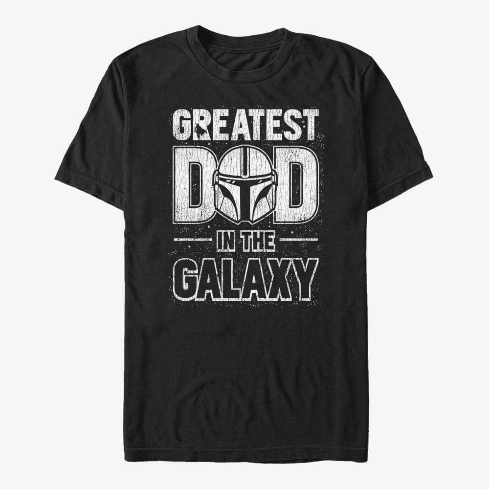 Тениски Merch Star Wars - Galaxy Best Dad Unisex T-Shirt Black