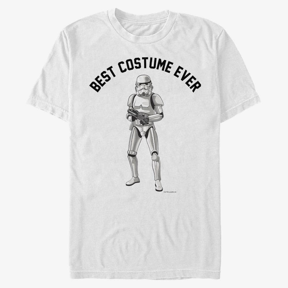 Тениски Merch Star Wars: Classic - Best Trooper Costume Unisex T-Shirt White