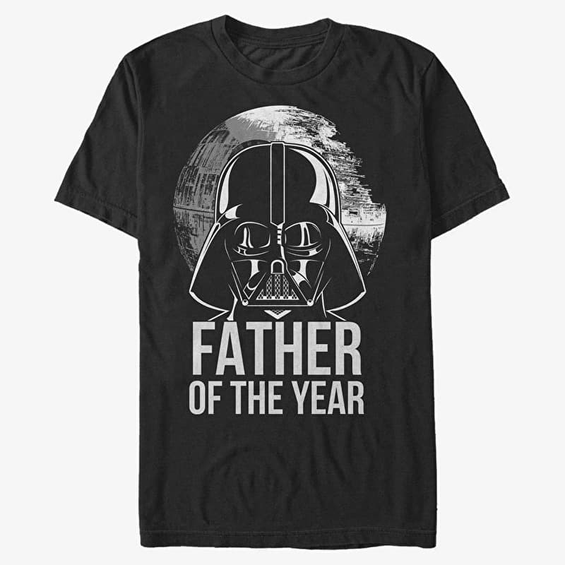 T-shirt Merch Star Wars: Classic - Father Of The Year Unisex T-Shirt Black