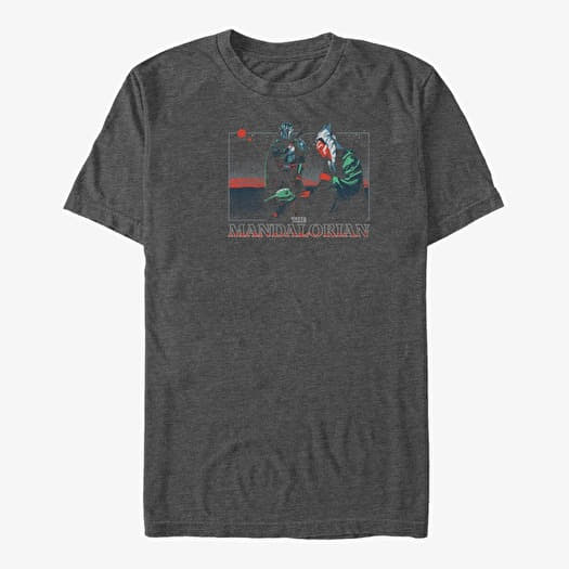 T-shirt Merch Star Wars: The Mandalorian - Is This The Way Unisex T-Shirt Dark Heather Grey