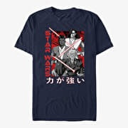Merch Star Wars: Visions - Weapons Anime Unisex T-Shirt Navy Blue