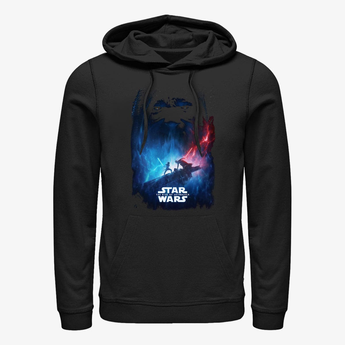 Hoodies and sweatshirts  Merch Star Wars: The Rise of Skywalker - TROS Movie Poster Unisex Hoodie Black